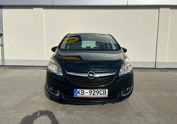 Opel Meriva cena 21700 przebieg: 130000, rok produkcji 2014 z Leszno małe 137